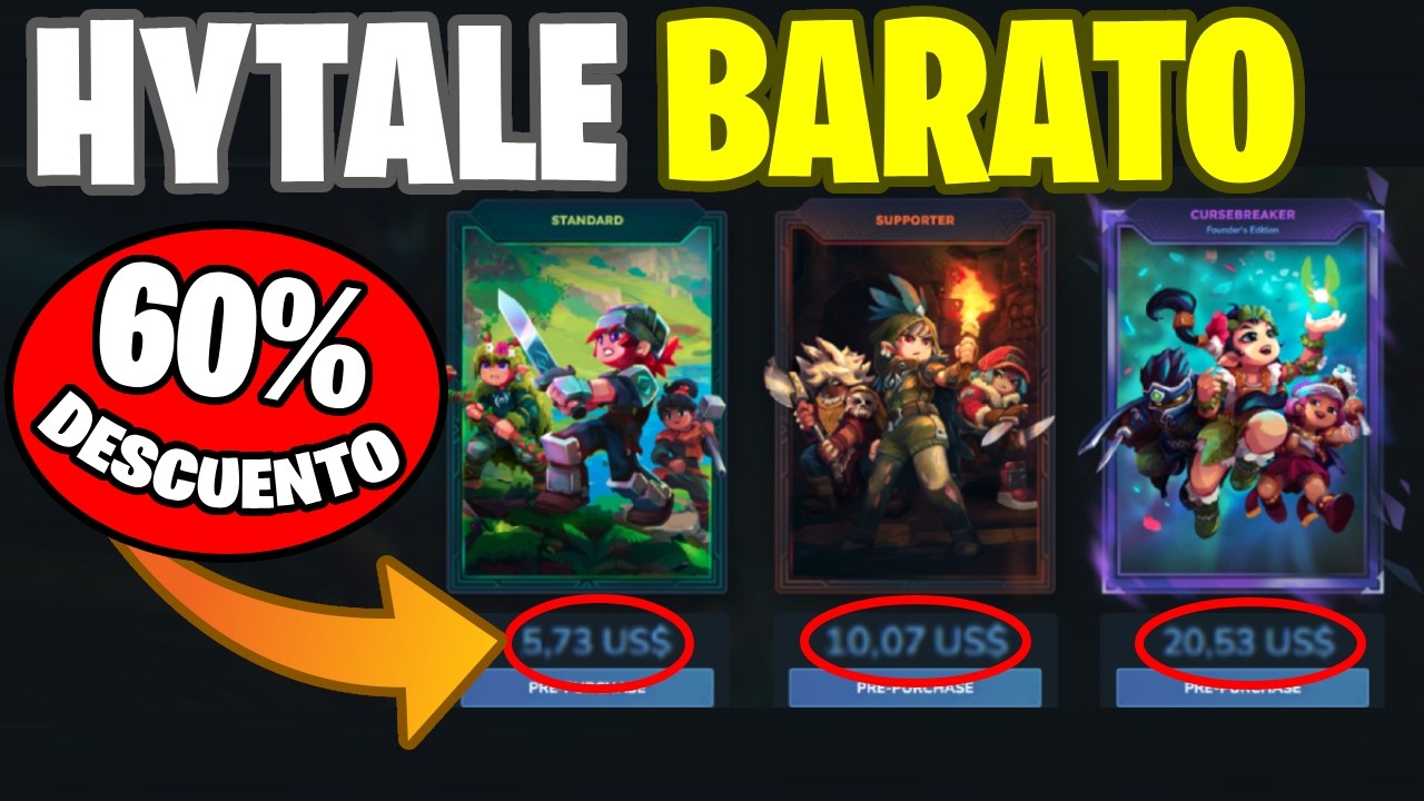✅COMO COMPRAR HYTALE BARATO👈 | COMPRAR HYTALE PARA PC 💎