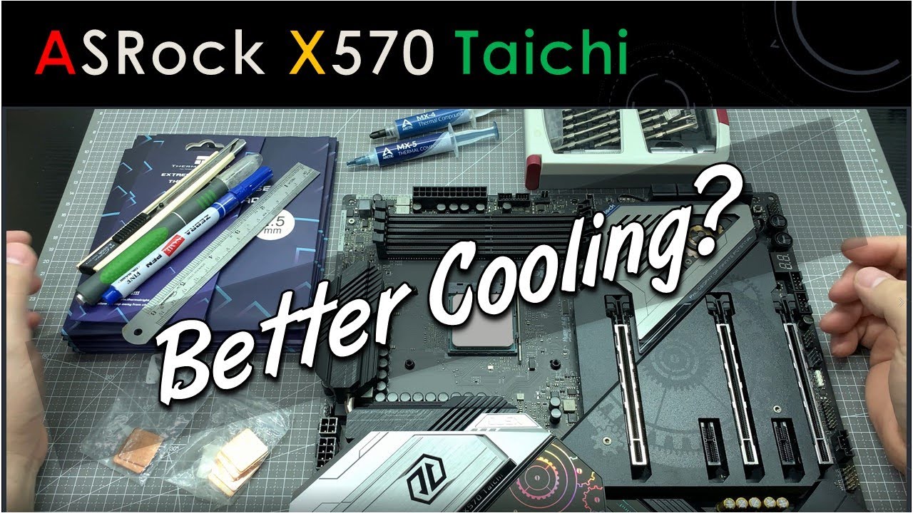 ASrock X570 Taichi - Motherboard Modification