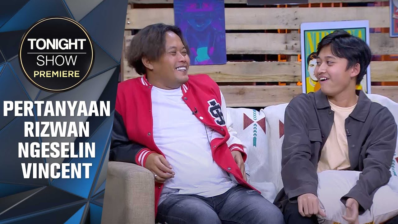 RIZWAN MENGIKUTI JEJAK SULE, SUSAH DIGIMMICKIN VINDES! - Tonight Show Premiere