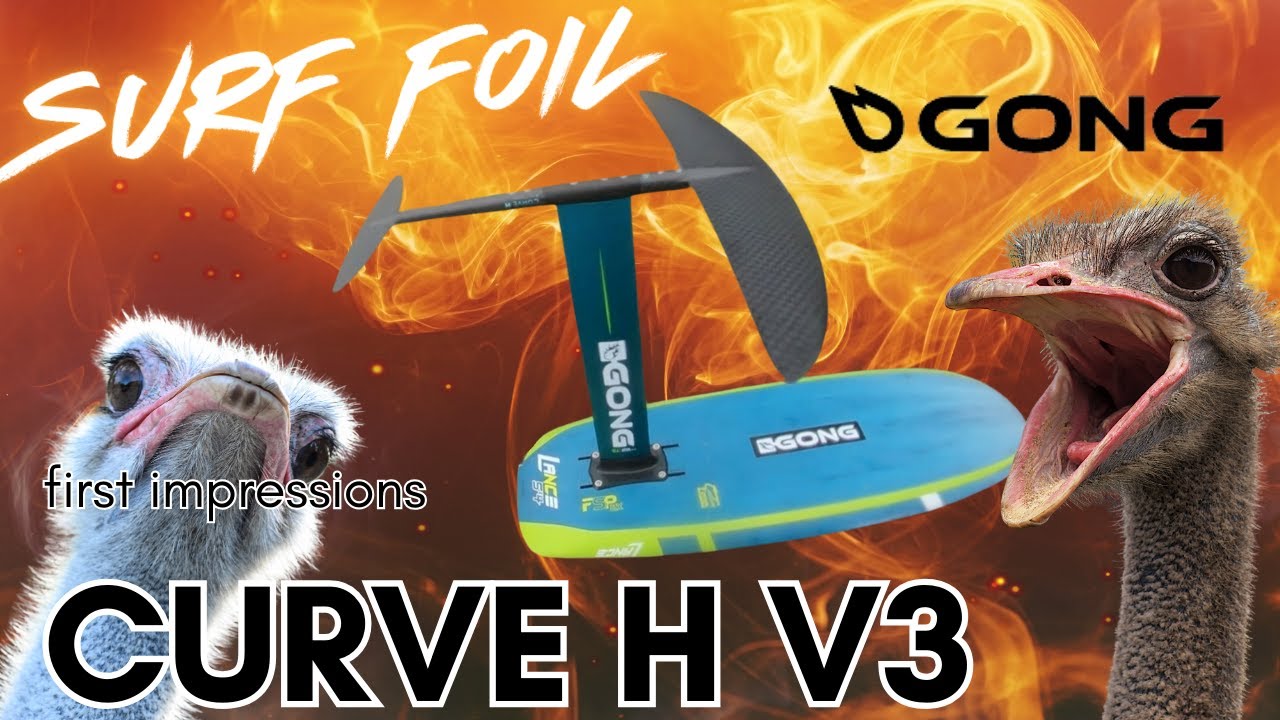 Surf Foil Progression 124  Gong curve H V3  First impression