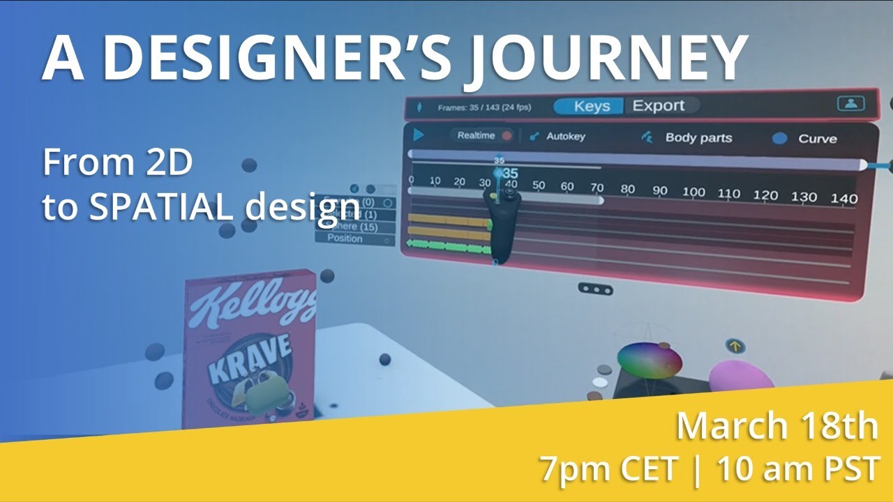 A Designer's Journey: from 2D to SPATIAL design