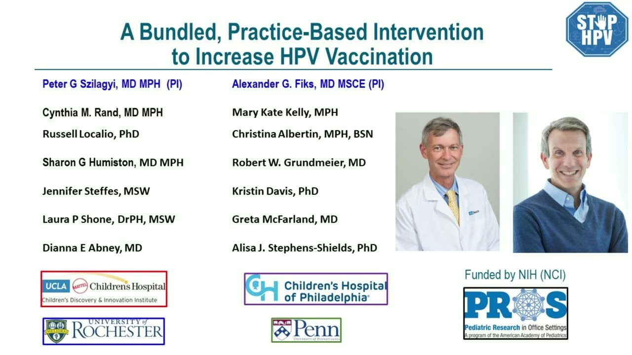 A Bundled, Practice-Based Intervention to Increase HPV Vaccination | 1.6.25