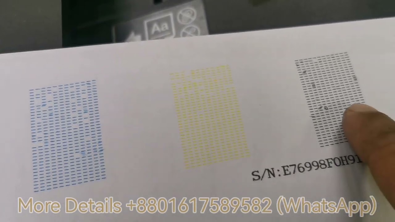 how to solved brother mfc-t4500dw/mfc-j3530dw printers print quality/ head problem solution