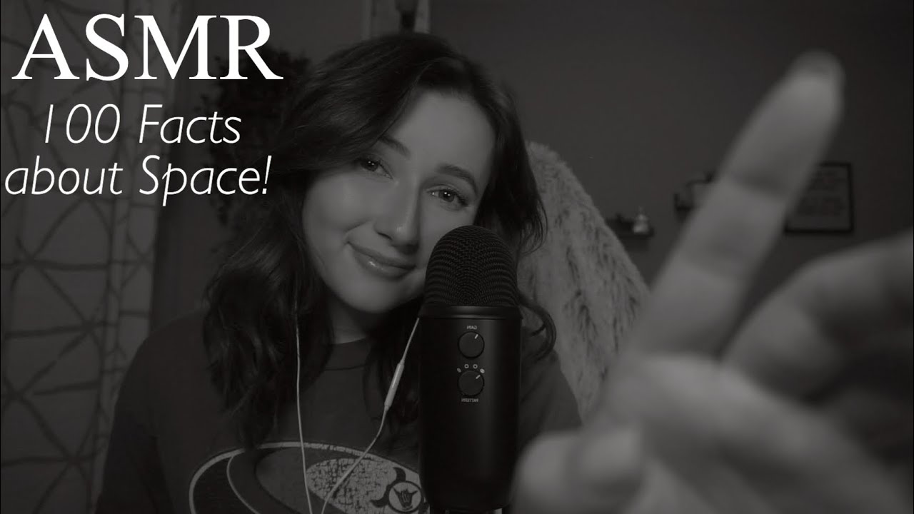 ASMR || 100 Facts about Space because space is ~rad~✨