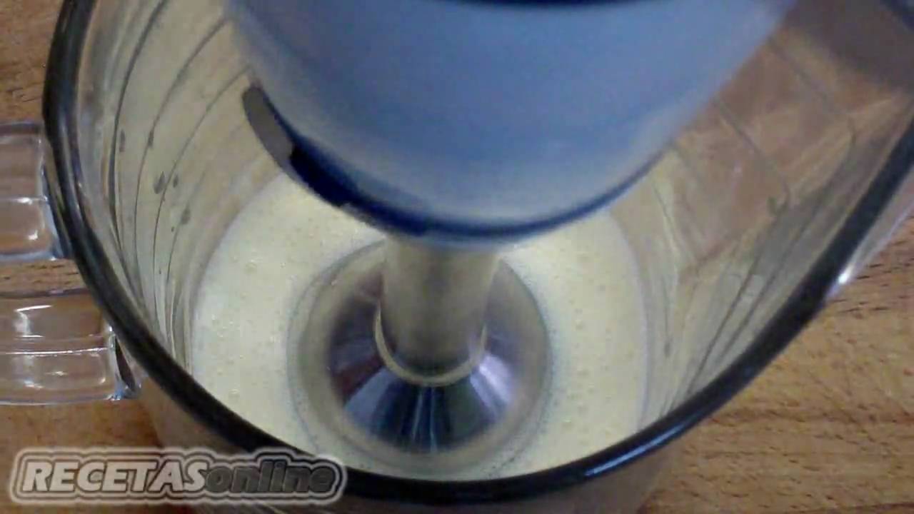 Salsa mayonesa o mahonesa - Recetas de cocina RECETASonline