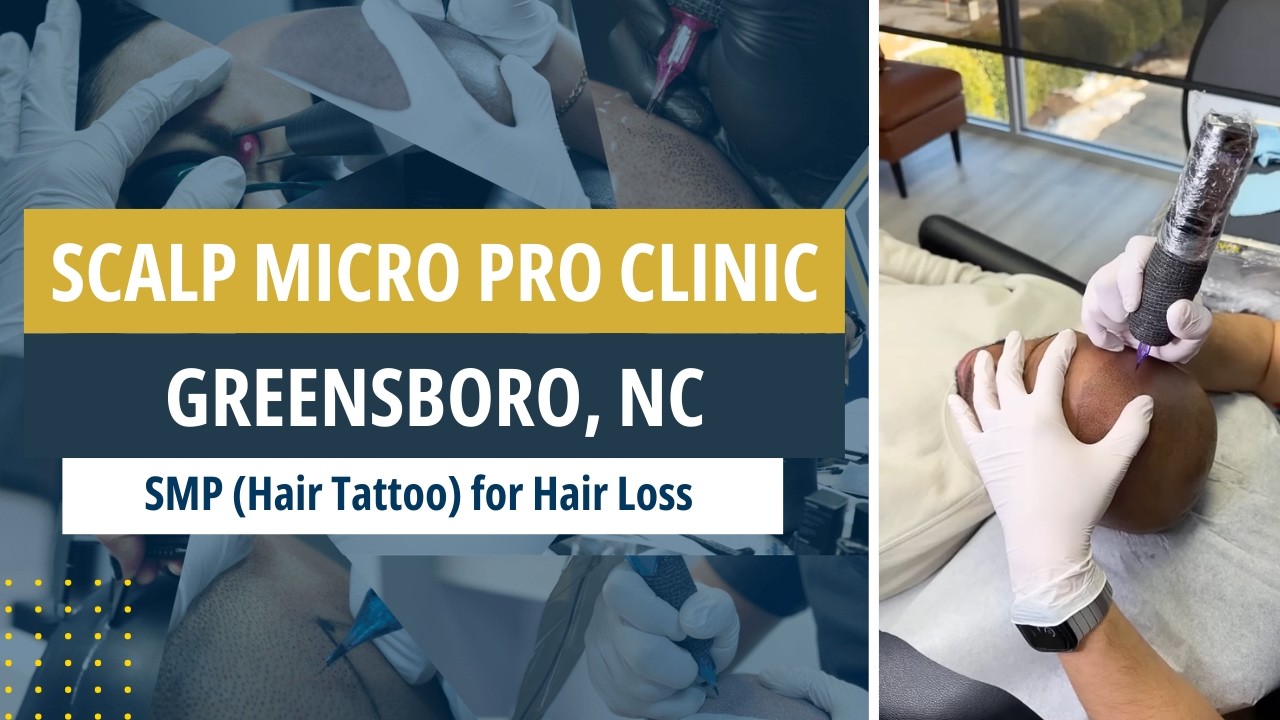 Scalp Micro Pigmentation aka Hair Tattoo! One of the best solution for Hair Loss!