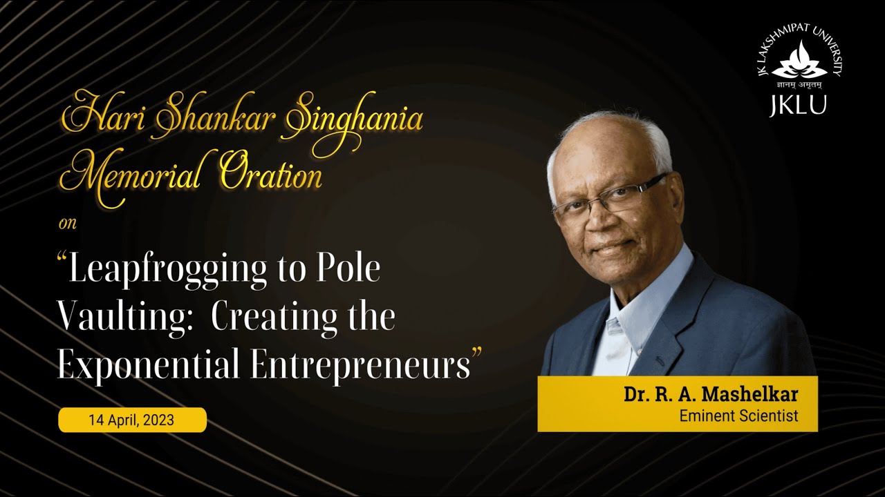 R.A Malshekar | JKLU Laureate Award 2023