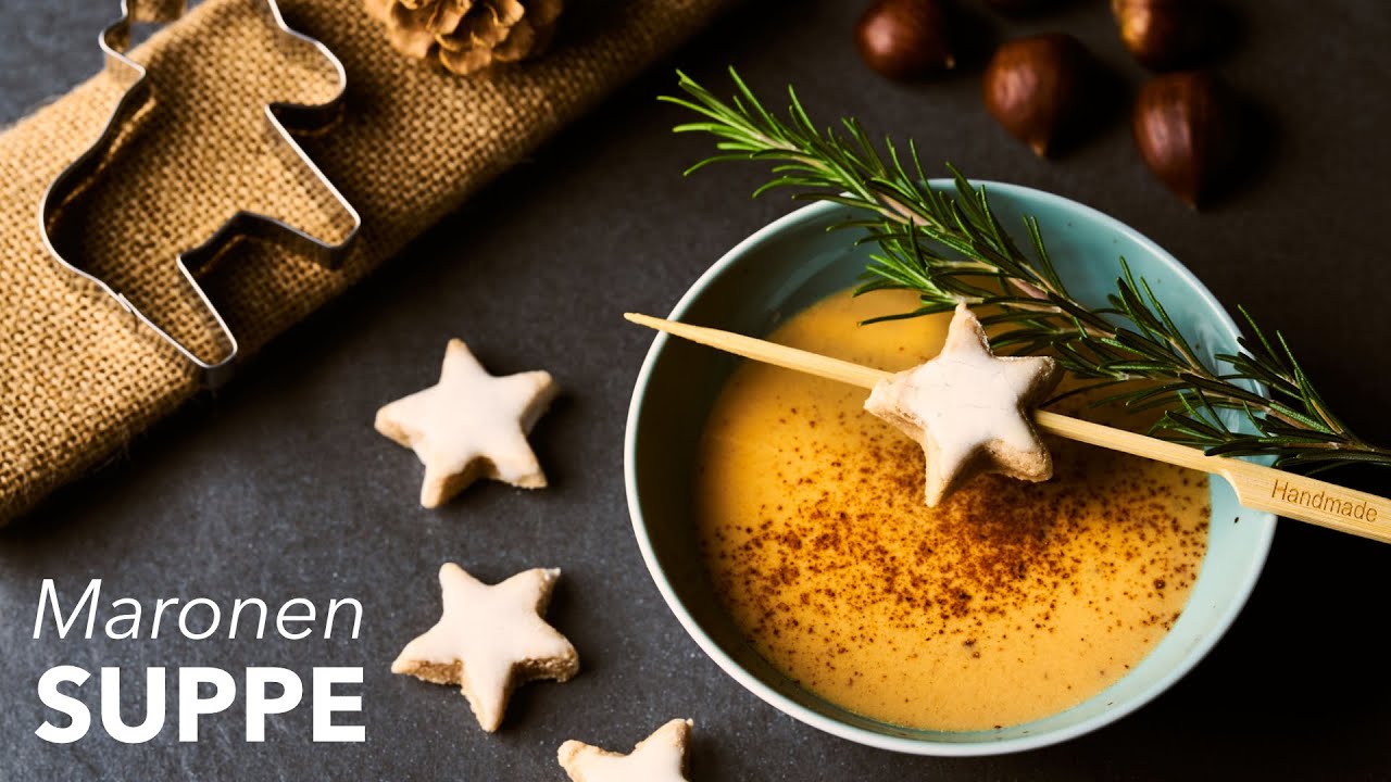 Maronensuppe - Weihnachtsmenü
