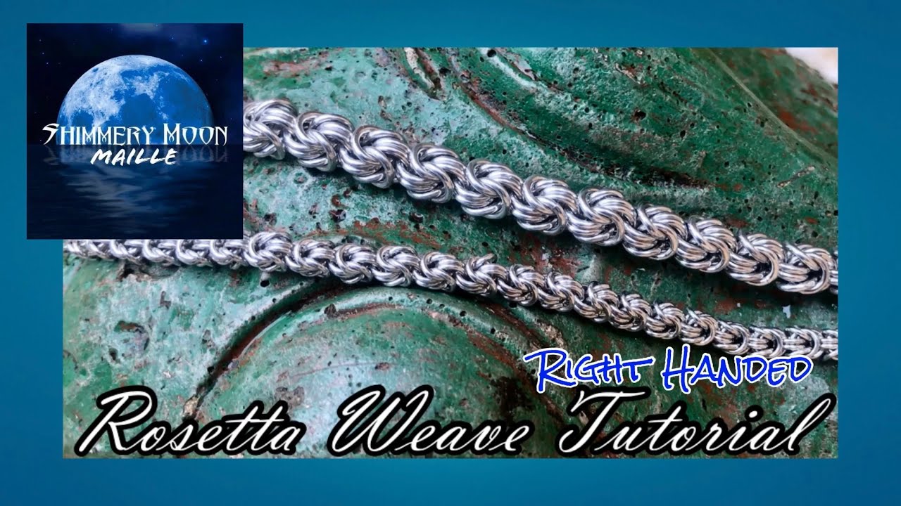 Учебное пособие по технике Rosetta Weave — для правшей