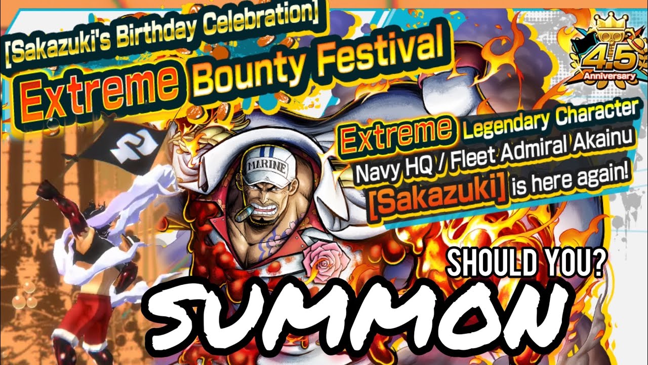 Fleet Admiral is Back! EX AKAINU SUMMON (1.5k 💎 to Guarantee) but should u? | ONE PIECE Bounty Rush
