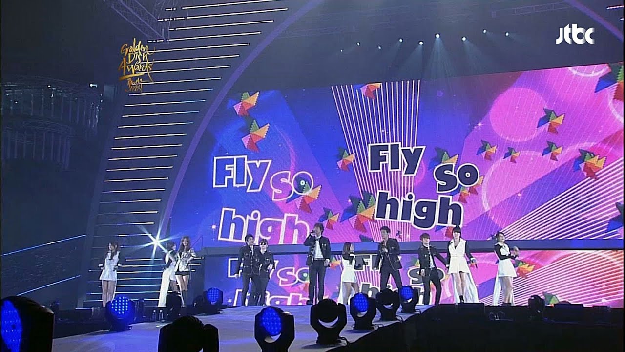 [GDA/Golden Disk Awards] BEAST, 4 Minute, G.NA - Fly so high