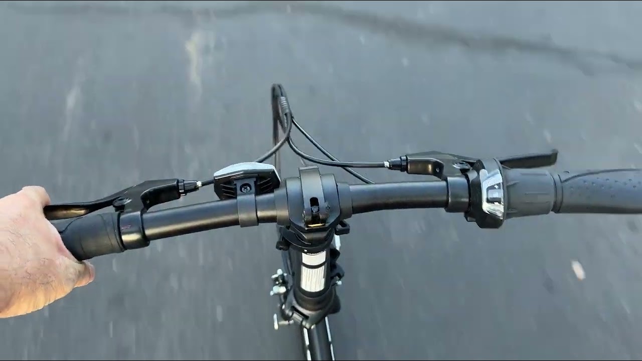 First ride of the Zizzo Campo folding bike