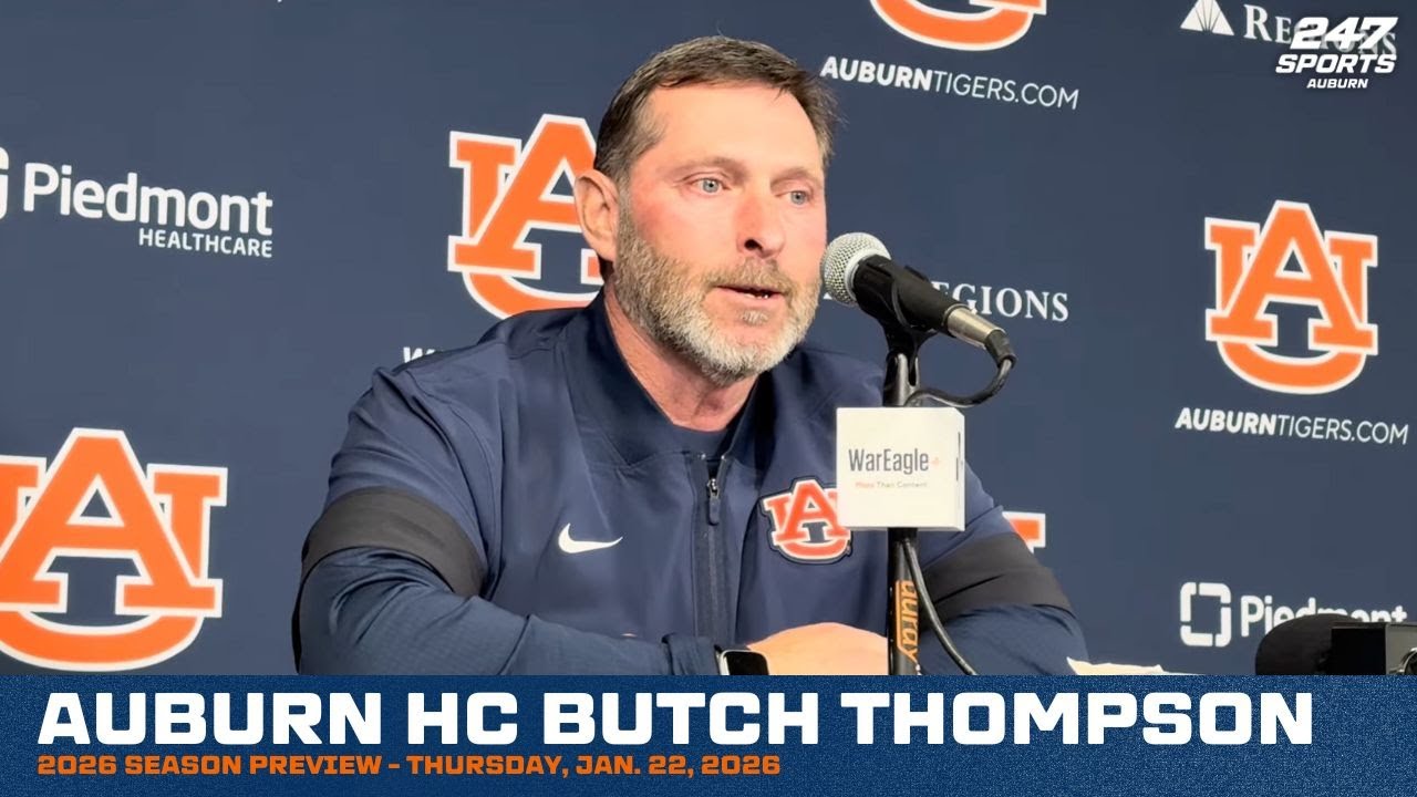 Auburn HC Butch Thompson - 2026 Season Preview