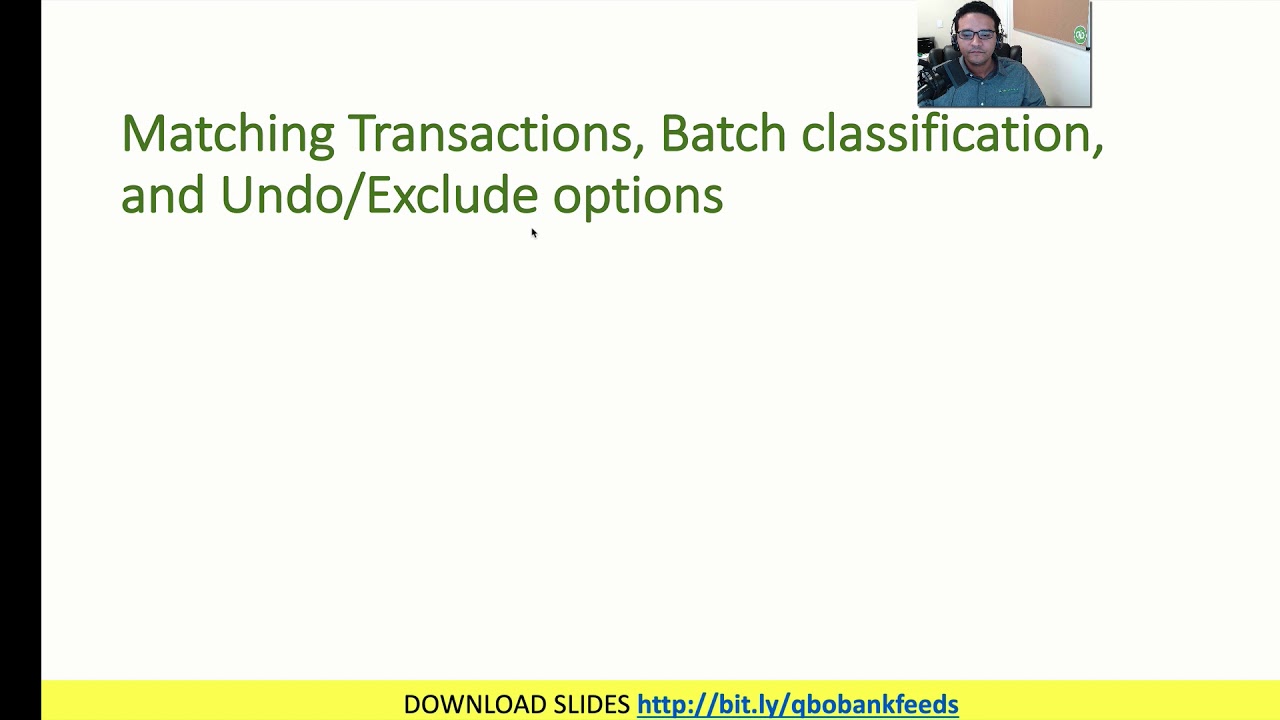 Working with Bank Rules in QuickBooks Online