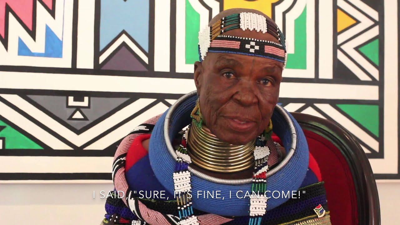 A conversation with art legend Esther Mahlangu
