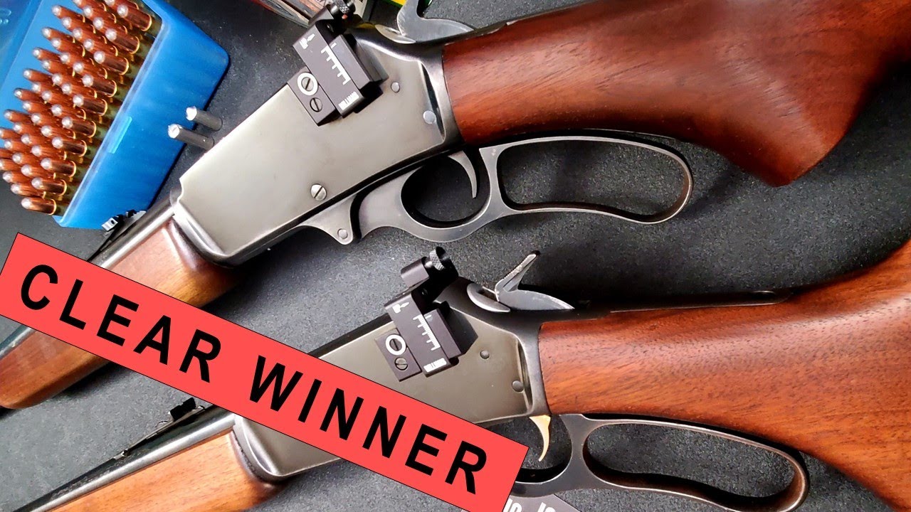 Две винтовки Marlin 336 — одна из них — явный победитель