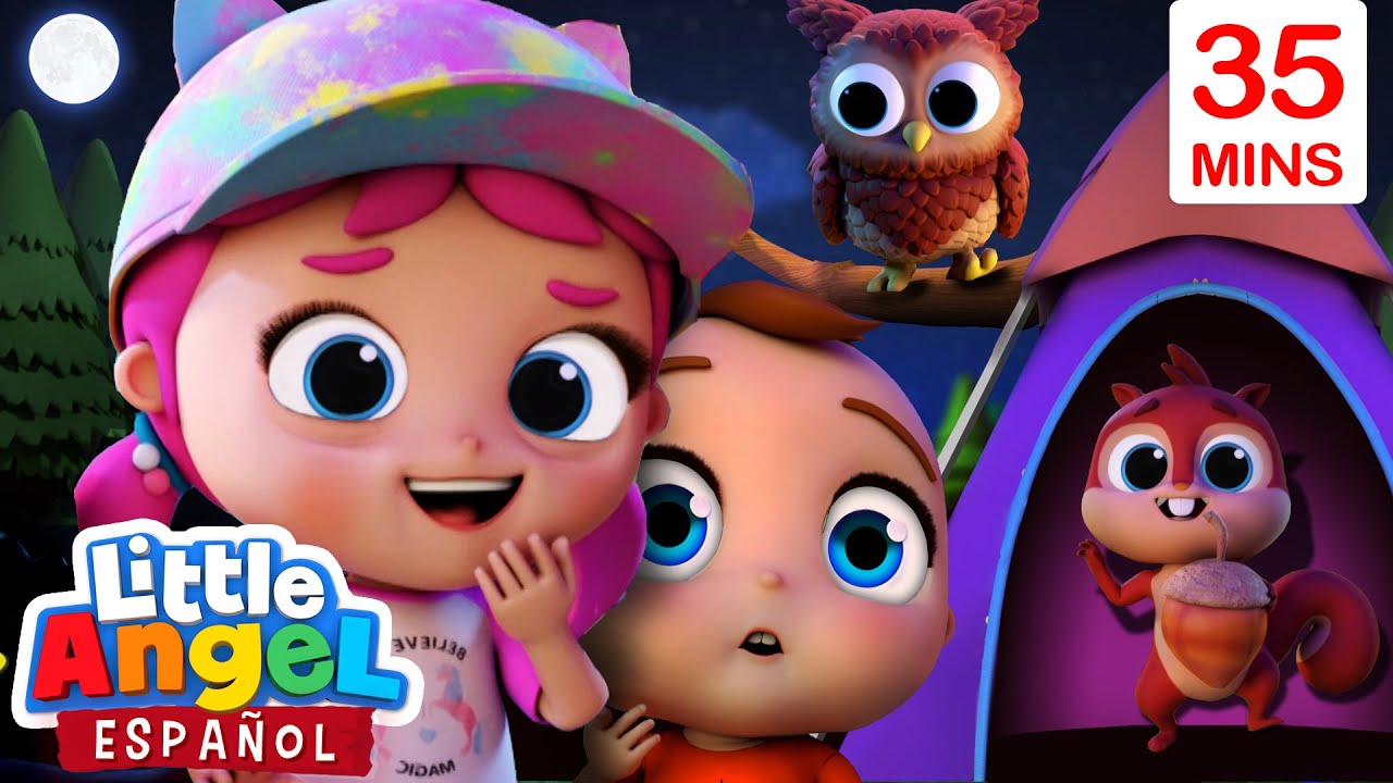 Somos Valientes en el Campamento 🏕️ | Canciones Infantiles De Beb&eacute; Juan | Little Angel Espa&ntilde;ol