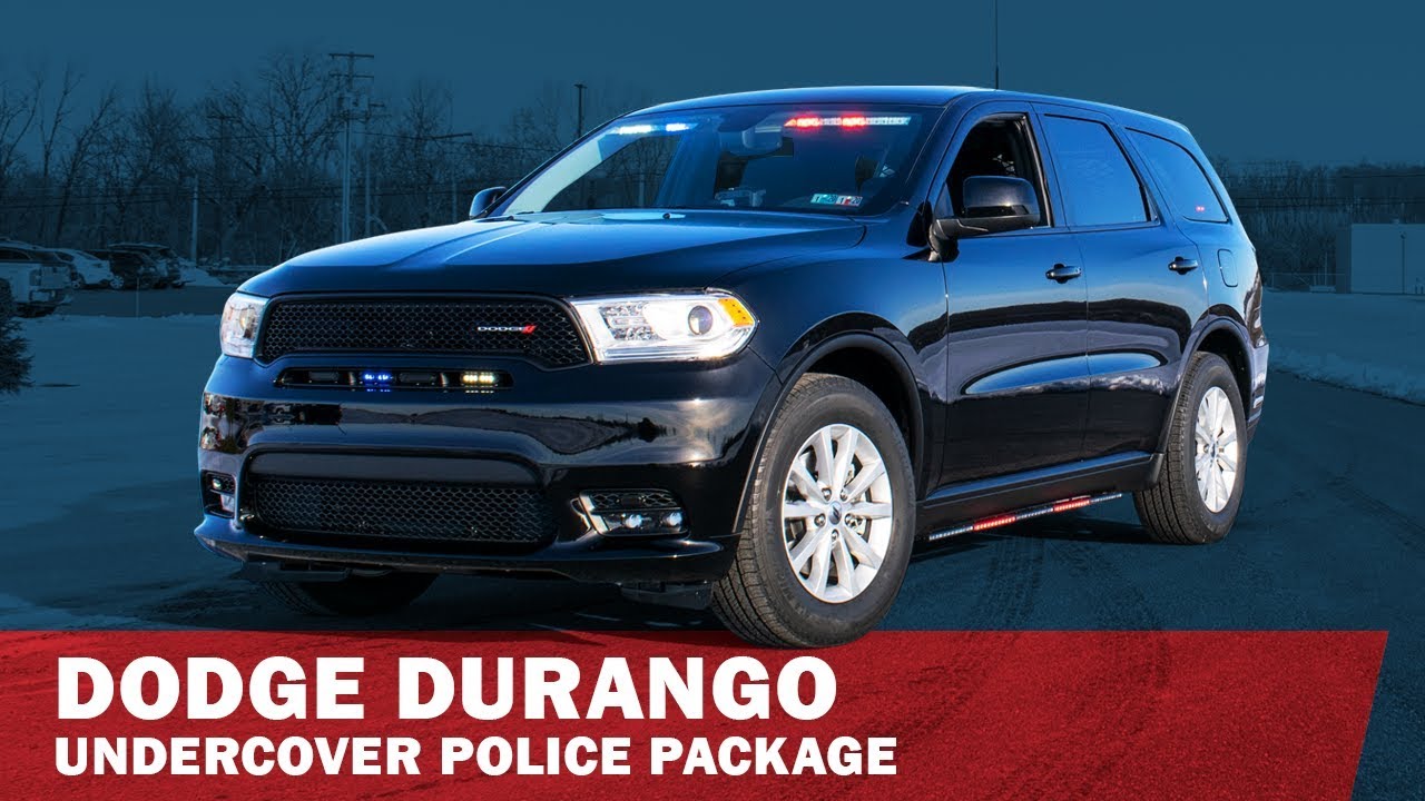 Undercover Dodge Durango Police Package | 911RR