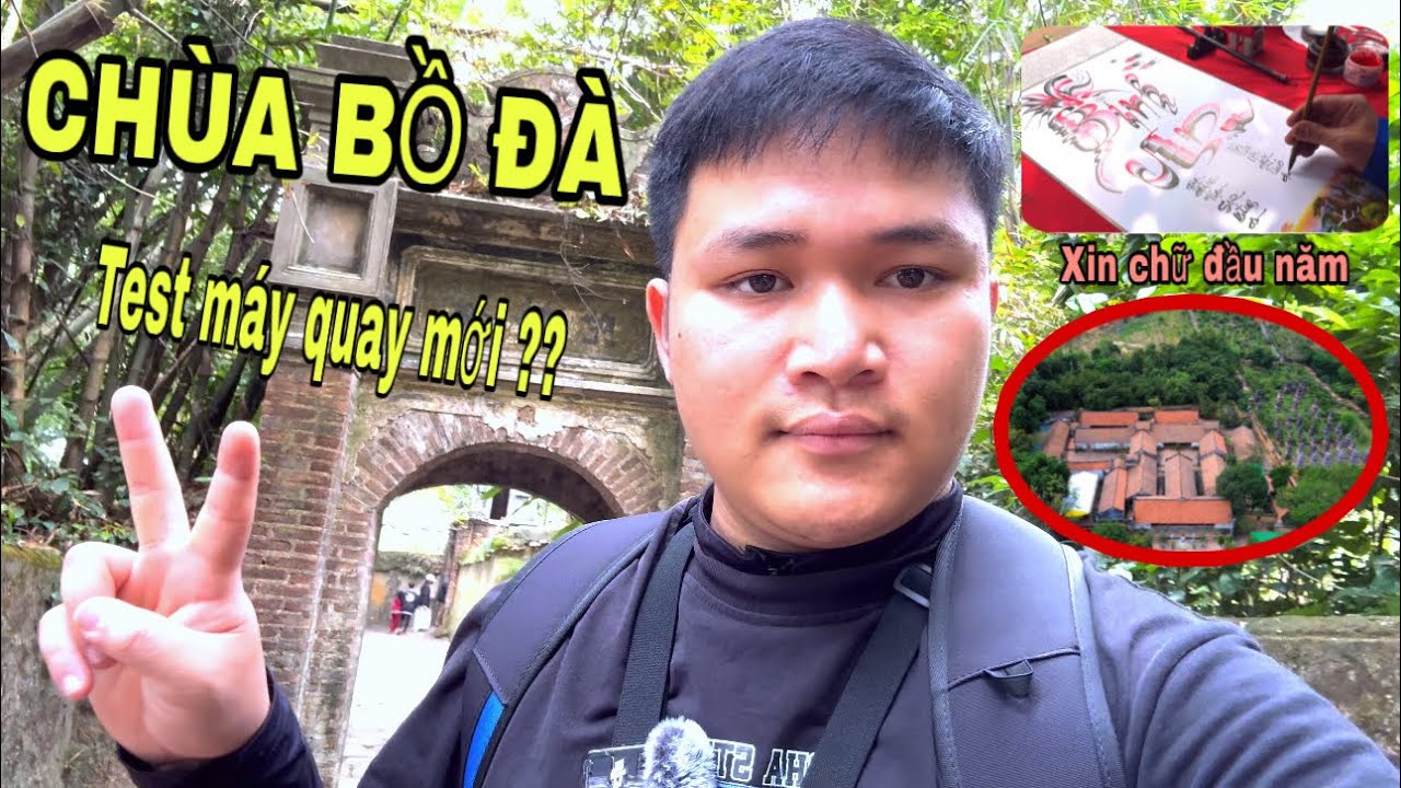 (Vlogs) Mở hộp máy quay mới đi quay Chùa Bồ Đà xin chữ đầu năm 2026 - Bông Xù TYT