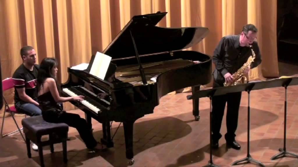 Albright W. - Christian Wirth & Fumie Ito -  Saxophone Sonata -1.mvt