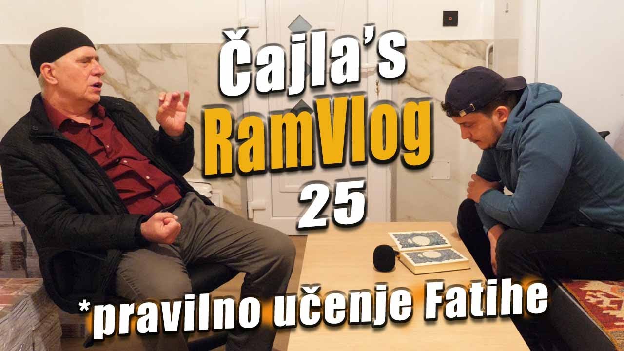 BABO ME VJEŽBA PRAVILNO UČENJE SA MEKAMOM - Čajla's RamVlog 25 *paketići Starina i Topčić polje*