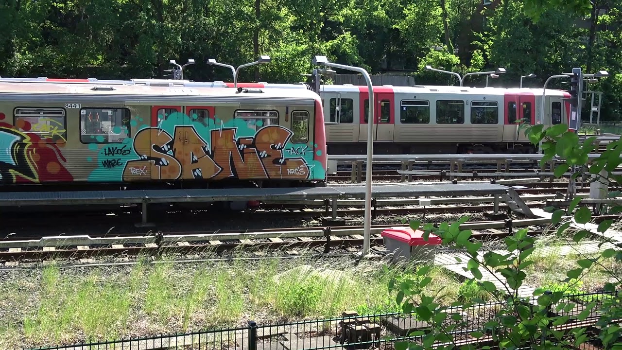 U1 Bahnhof Hamburg Ochsenzoll 21. Mai 2018