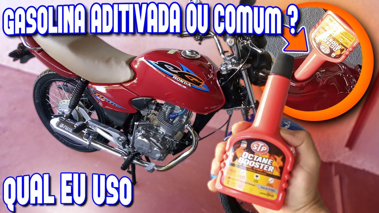 GASOLINA E ADITIVO QUE USO NA MOTO PARA MELHORAR DESEMPENHO [ Maycon Aragão ]