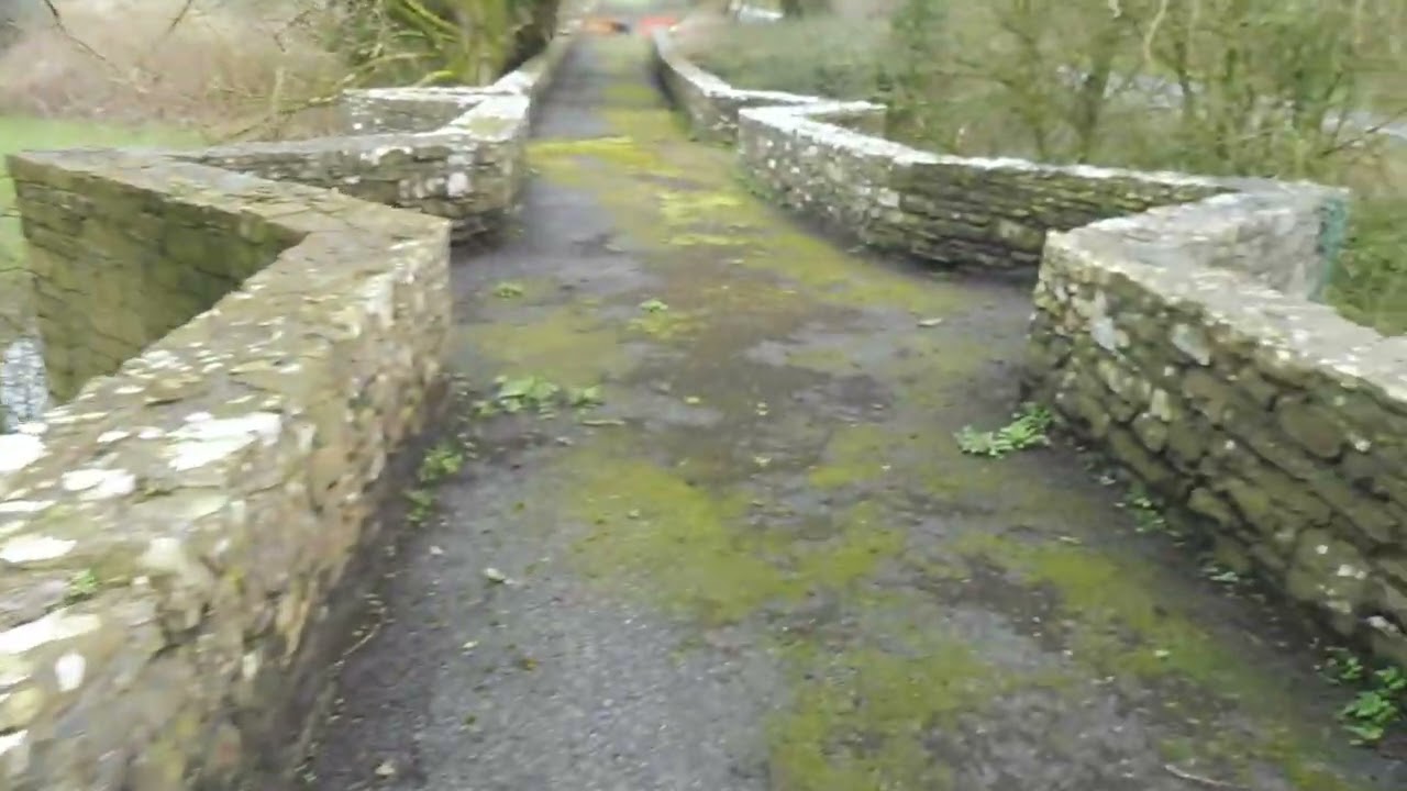 The interesting medieval Pont Spwdwr/Spudder Bridge Trimsaran Sir Gar/Carmarthenshire Cymru/Wales
