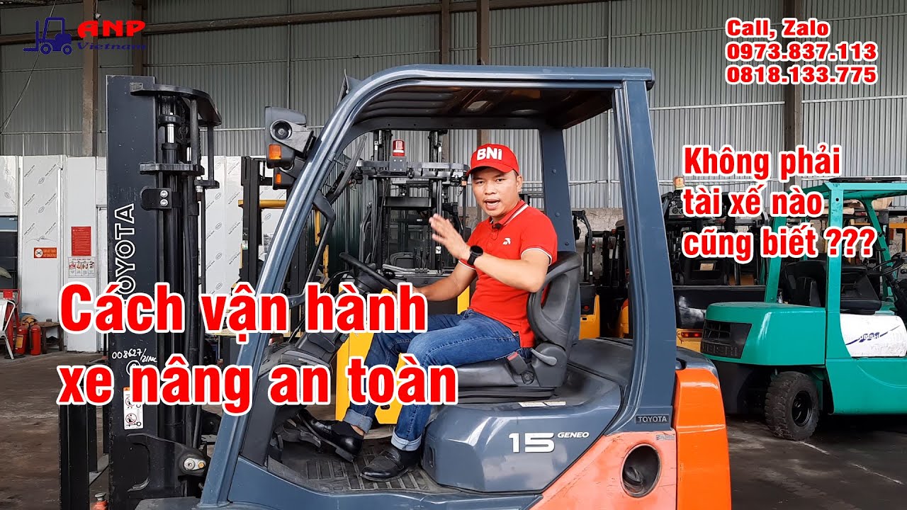 Cách vận hành lái xe nâng số tự động không phải tài xế nào cũng biết - Bạn đã biết chưa?