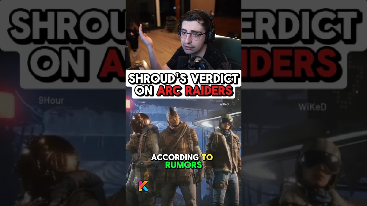 Вердикт Shroud об ARC Raiders: стоит ли тратить время? #shroud #arcraiders #streamer #review #shorts