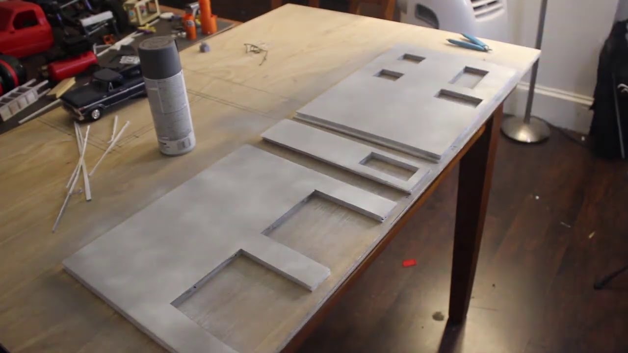 1:24 Scale Garage Build - Episode 1