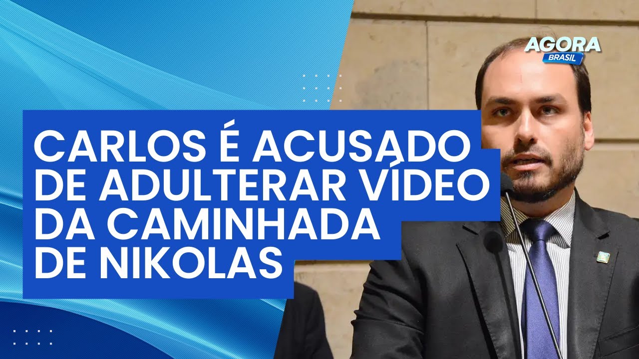 Carlos Bolsonaro adultera vídeo de manifestação e irrita aliados de Nikolas Ferreia | Agora Brasil