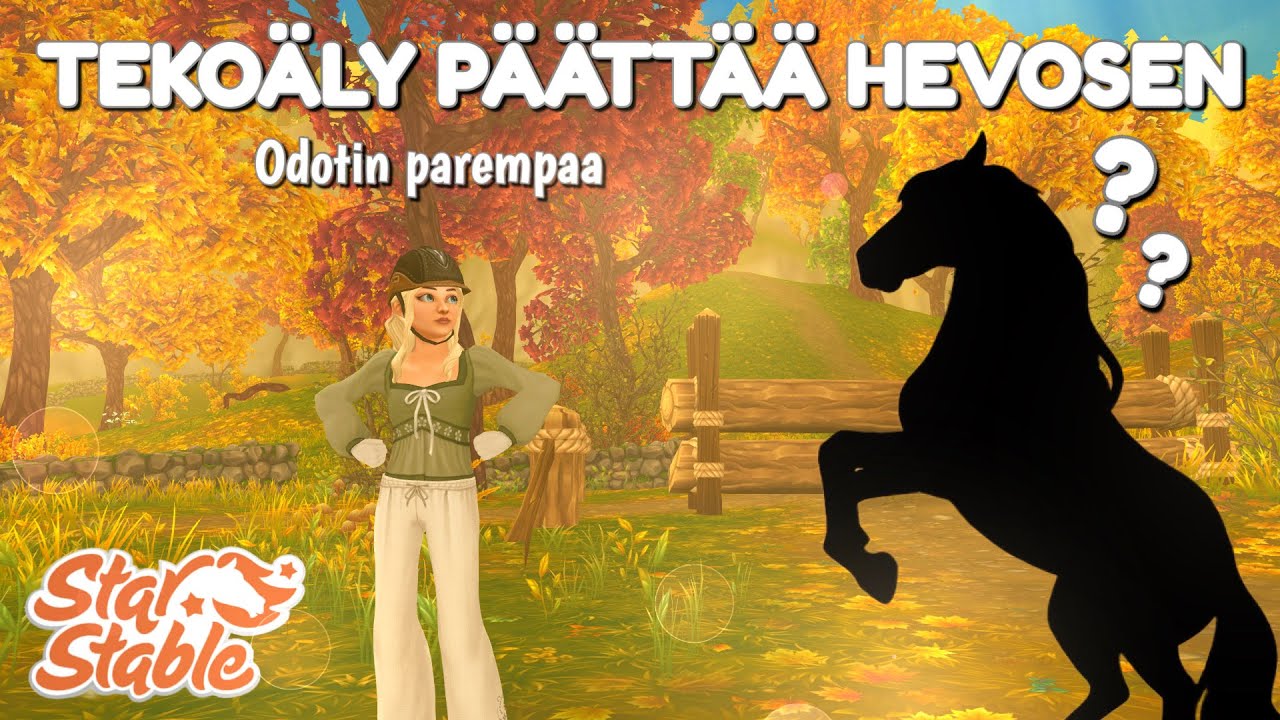 Ostetaan tekoälyn päättämä hevonen || SSO Suomi