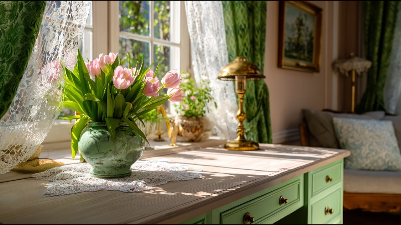 Spring Home Office Decorating Ideas to Create a Bright, Motivating, and Stylish Workspace!