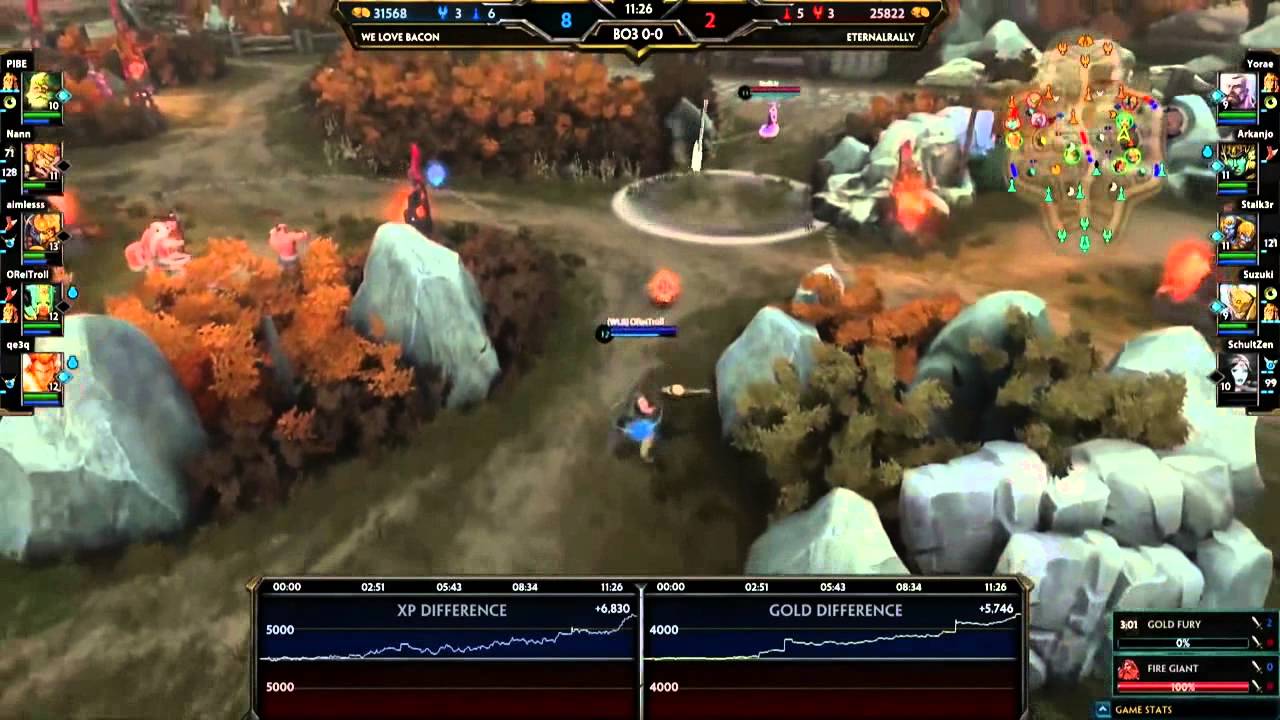 Smite Fr - Arena of gods (Brazil World Qualifier) : Finale : We Love Bacon Vs EternalRally Game 1