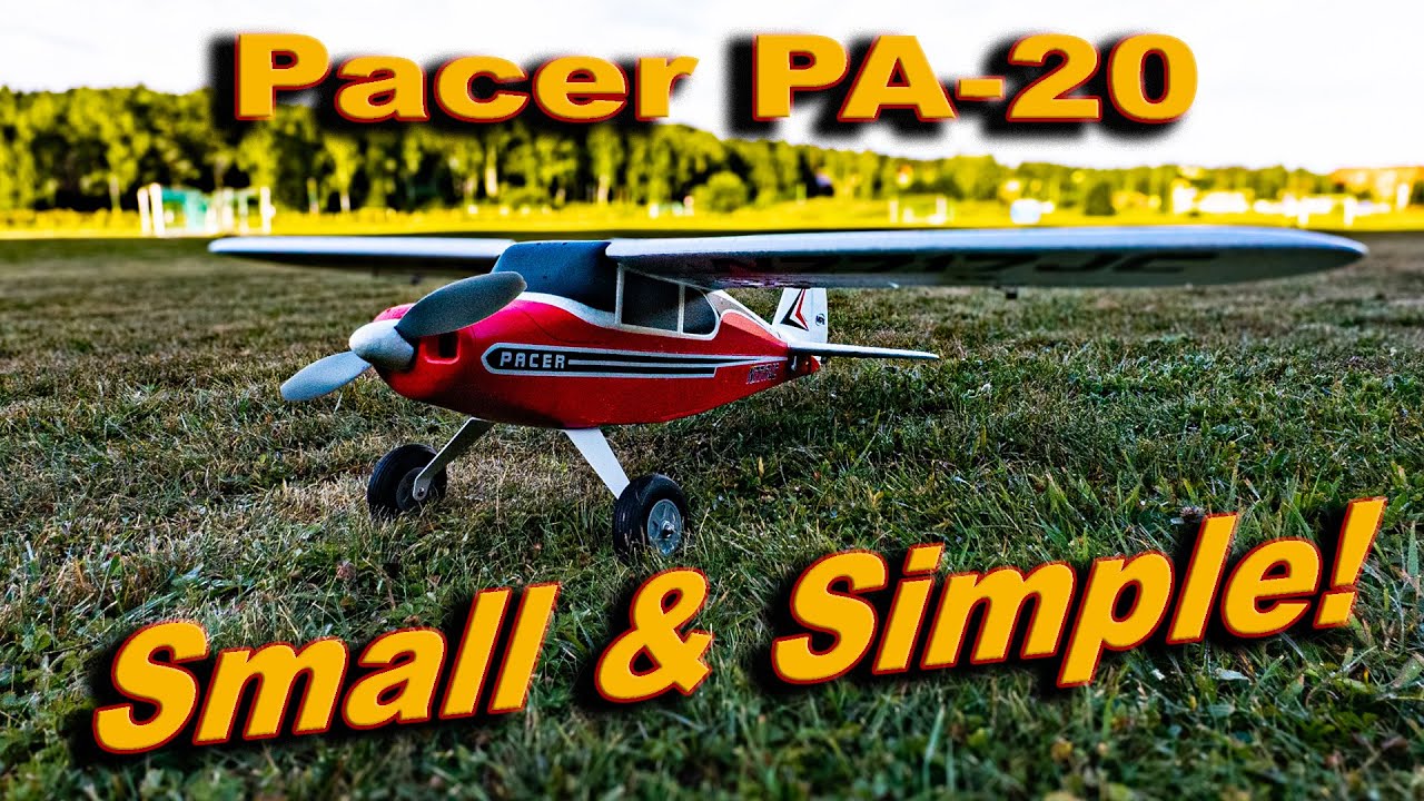Multiplex PA20 Pacer Маленький и простой самолет RS!