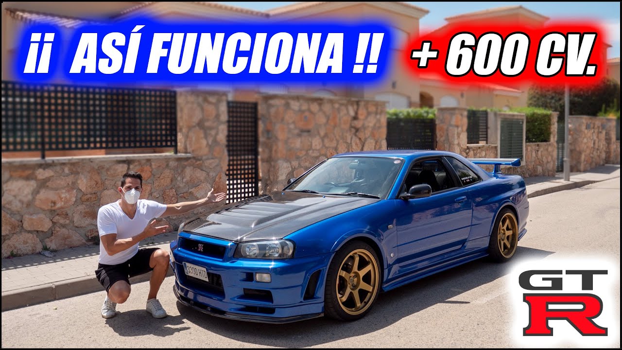 ¡¡ ASÍ FUNCIONA LA FAMOSA PANTALLA DEL NISSAN SKYLINE GTR R34 !! | Supercars of Mike