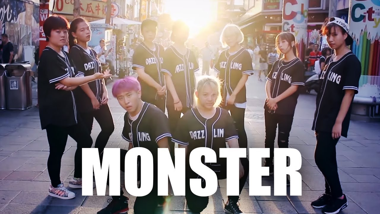 [KPOP IN PUBLIC CHALLENGE] EXO _ MONSTER Dance Cover by DAZZLING from Taiwan