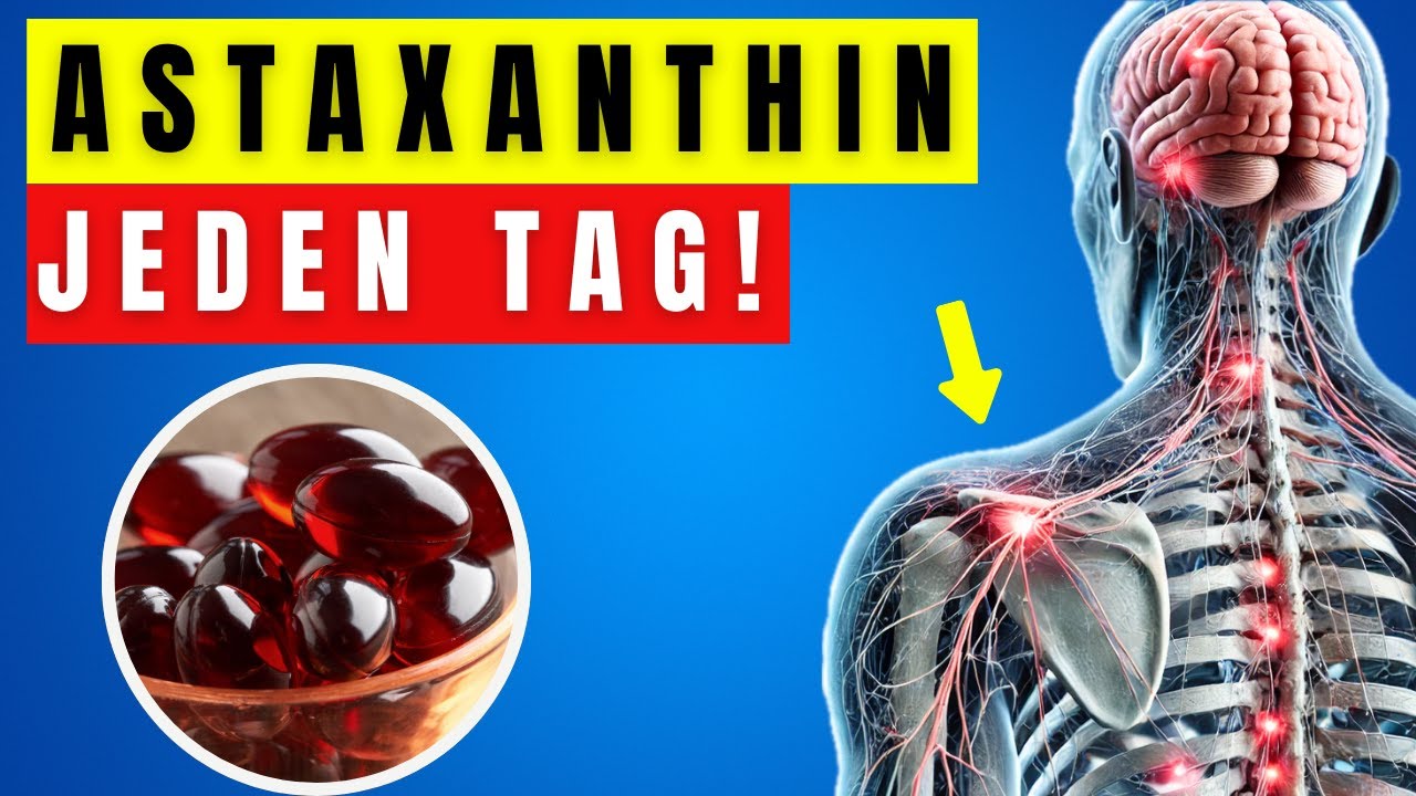 Astaxanthin  gegen Entzündungen - Was die Wissenschaft jetzt entdeckt hat!