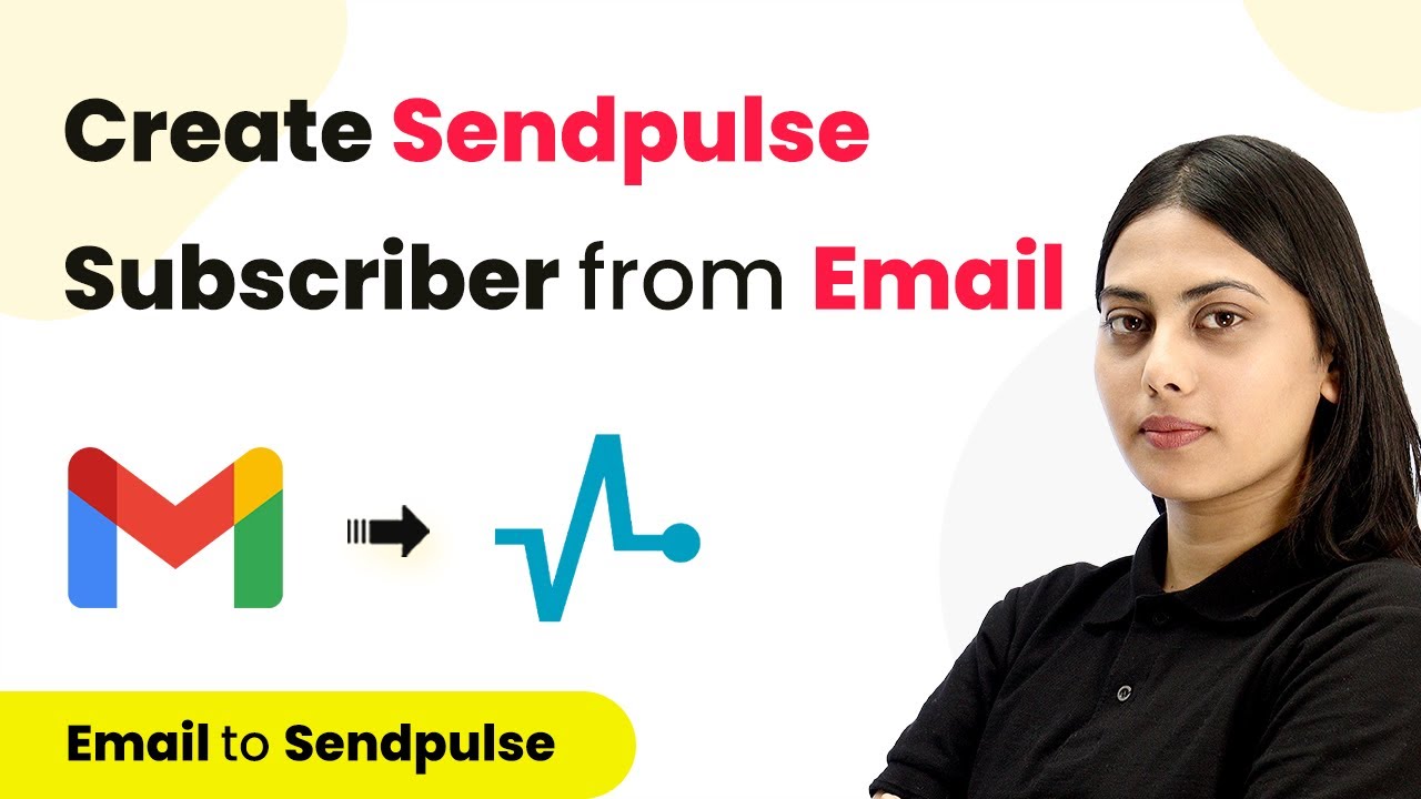 How to Create Sendpulse Subscriber from Email - Email Sendpulse Integration