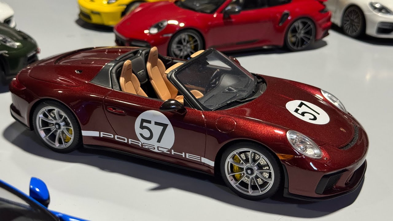 1/18 Porsche 911 Speedster Heritage Edition | Resin Model Car