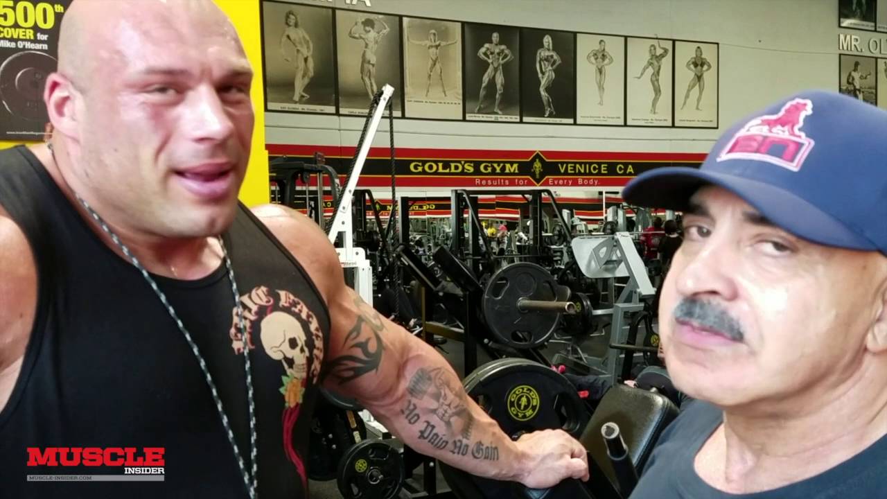Morgan Aste trains arms and meets Samir Bannout