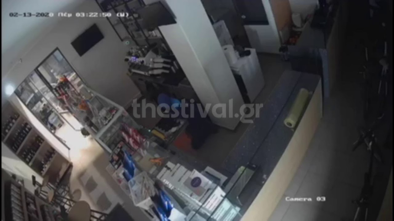 Thestival.gr Διάρρηξη σε κατάστημα της οδού Μοναστηρίου στη Θεσσαλονίκη