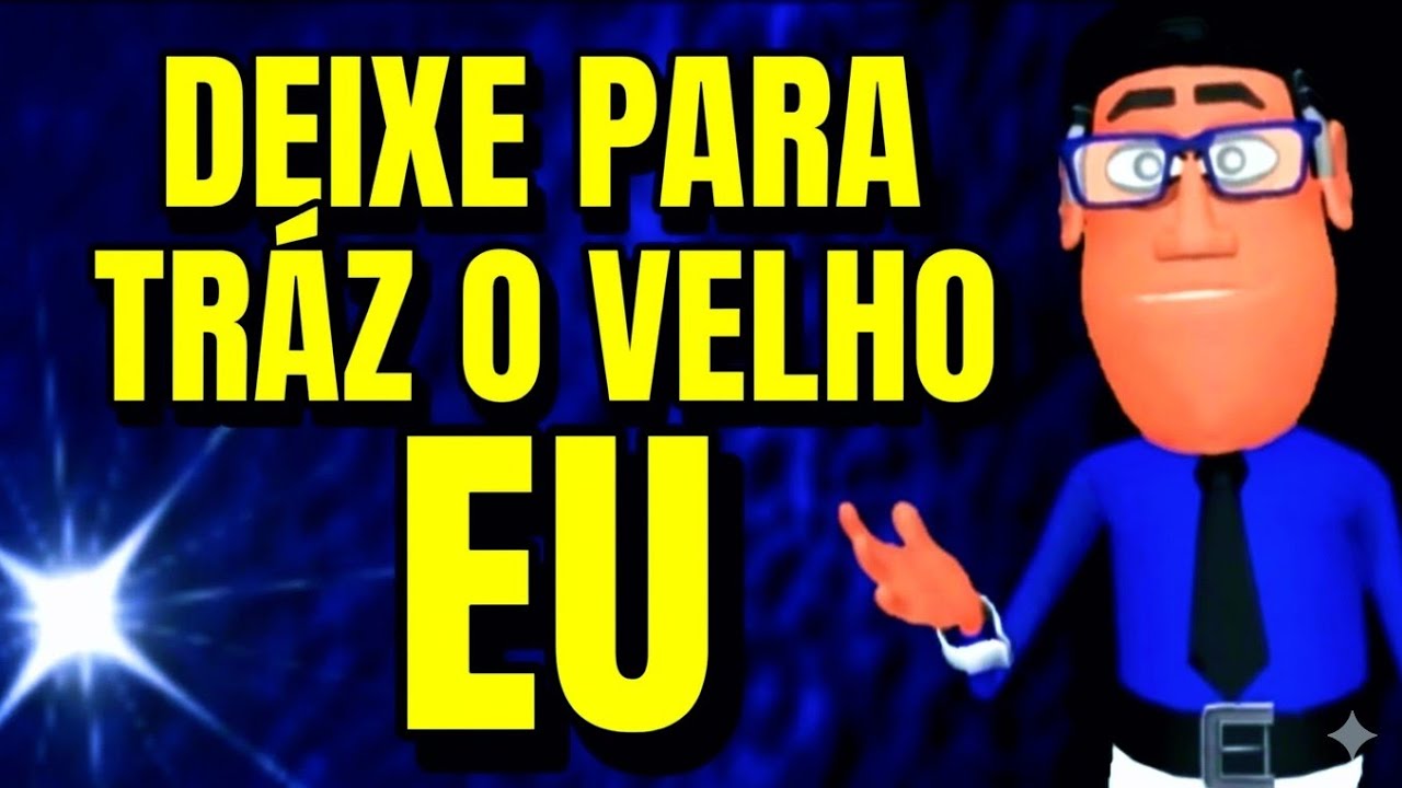 DEUS ESTÁ TE LIBERTANDO DISSO HOJE...Deixe o velho eu para trás