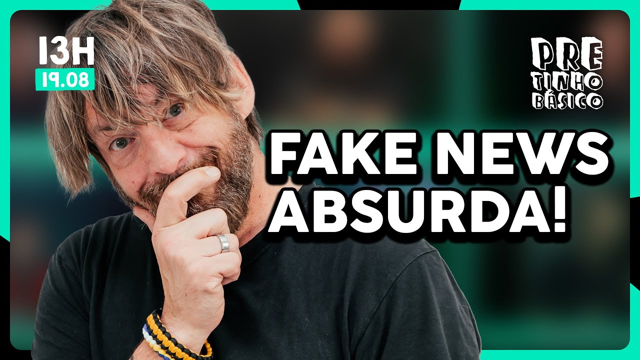 FETTER CAI EM FAKE NEWS ABSURDA! | Cortes do Pretinho Básico | ATL TV