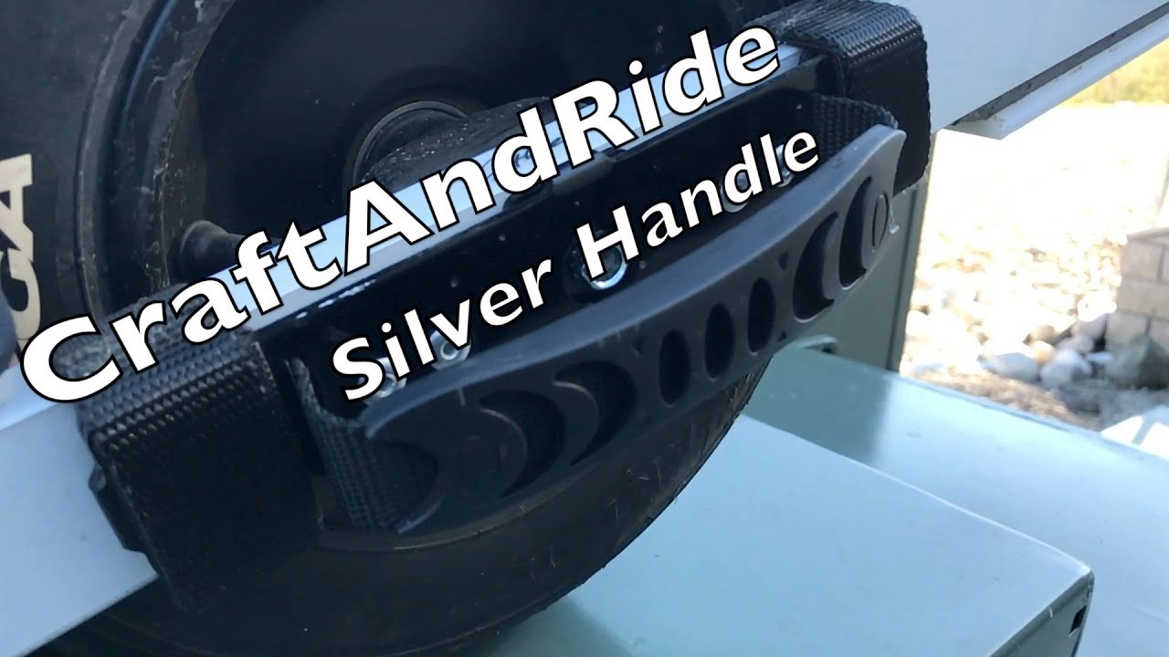 Craft and Ride Silver Handle Review- OneWheel on the beach..