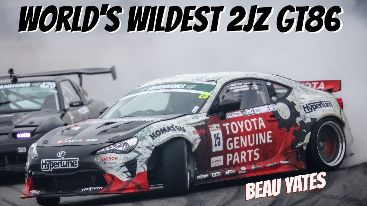World's Wildest TOYOTA 2JZ GT86 Drift Car?!?!?