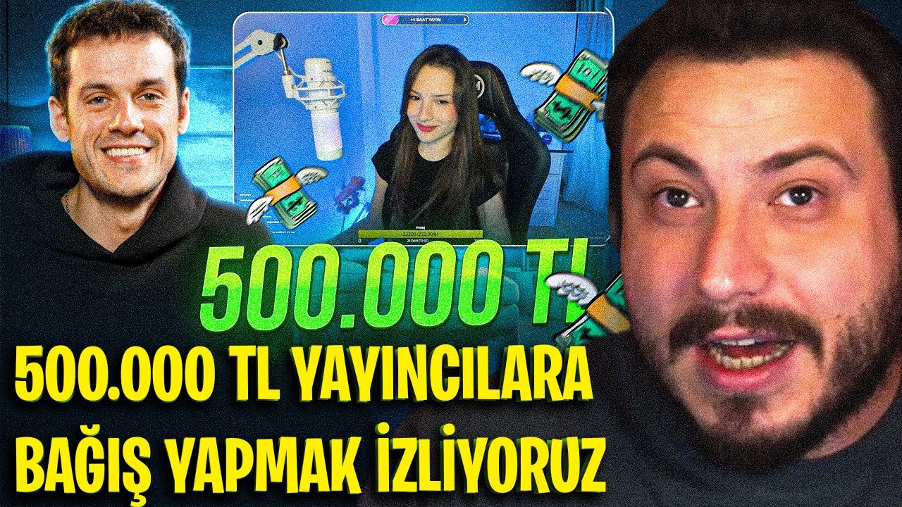 ORKUN IŞITMAK 500.000 TL YAYINCILARA BAĞIŞ YAPMAK İZLİYORUZ!