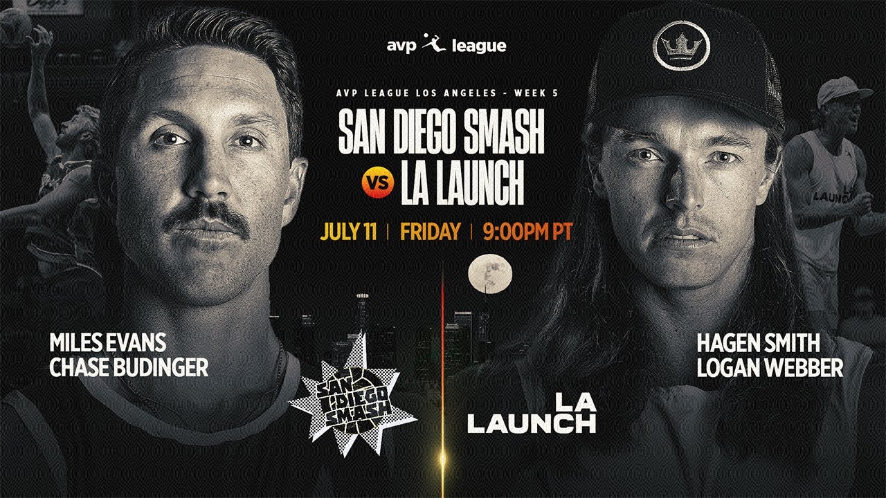 AVP LEAGUE WEEK 5 - LOS ANGELES, CA | Men &ndash; LA Launch v San Diego Smash