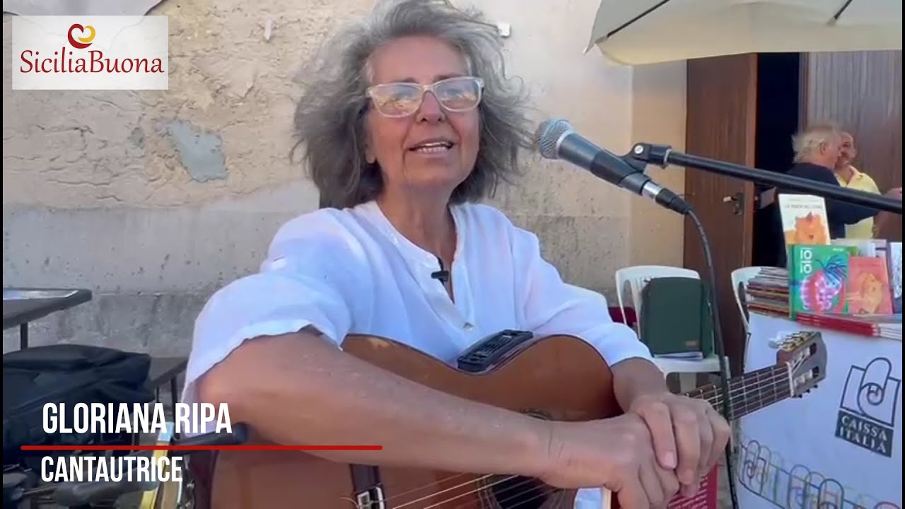 GLORIANA RIPA E LE SUE "VOCI DI SICILIA" AL MARE COLORE DEI LIBRI